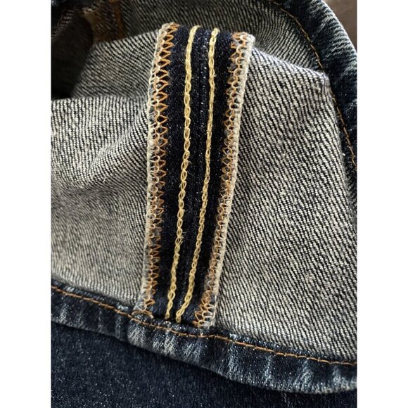 Y2K Lucky Brand Selvedge Vtg Classic Rider Women's Jeans Size 6/28 - Blue Denim - Picture 11 of 11